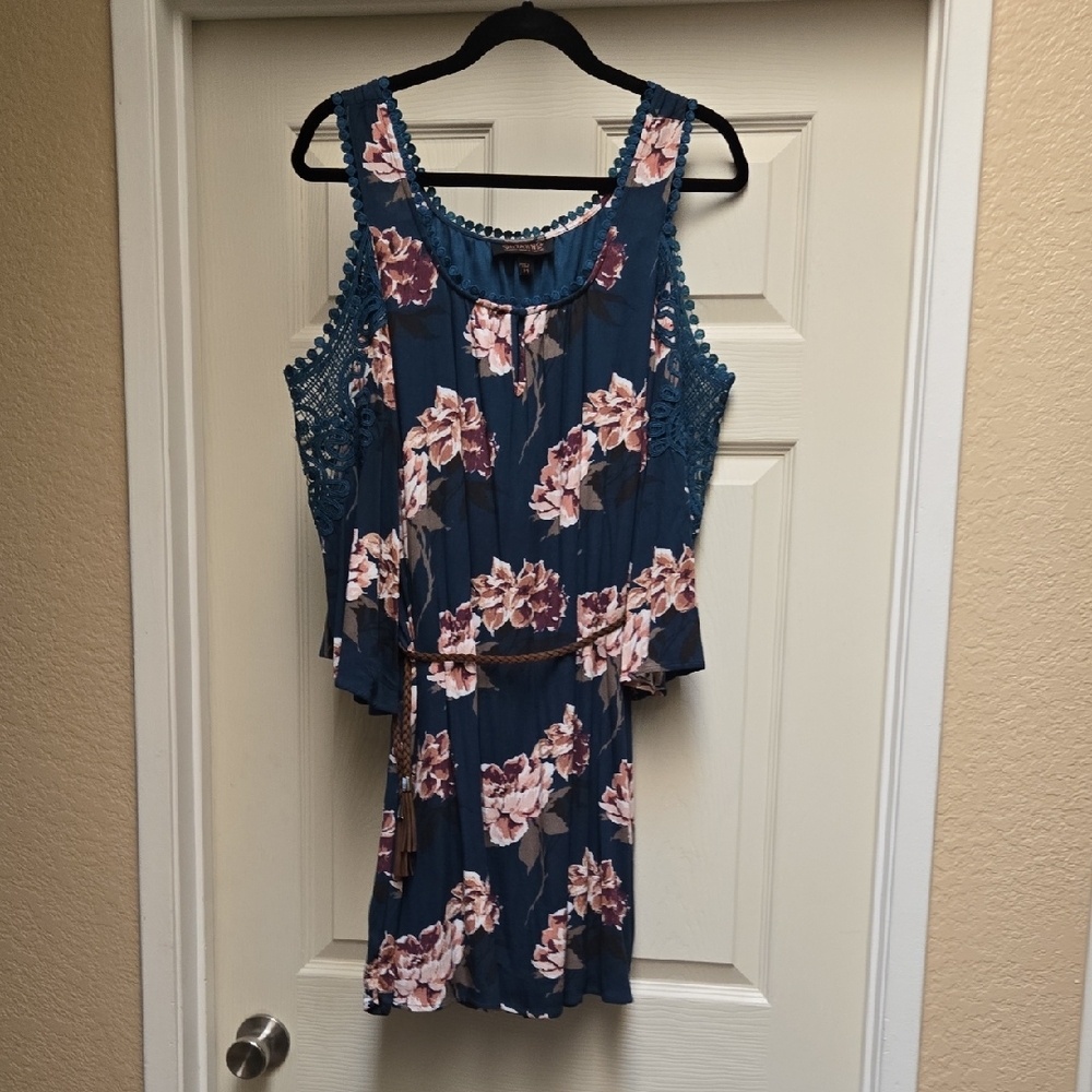 Shyanne Floral Dress with Lace